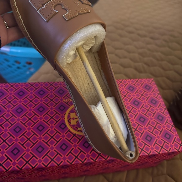 Tory Burch Tan Espadrille Slip-Ons - Picture 3 of 4